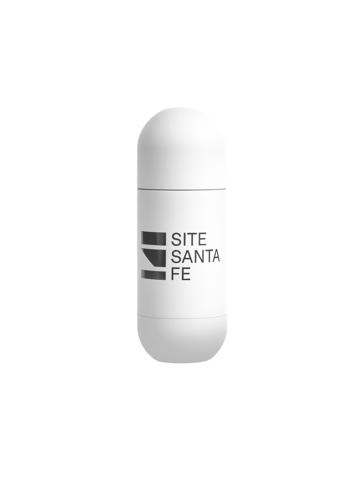 SITE logo thermos, white