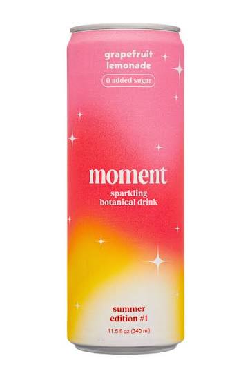 Moment Botanical Water: Grapefruit Lemonade