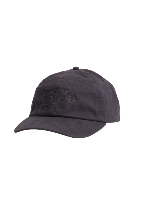 SITE logo cap - black