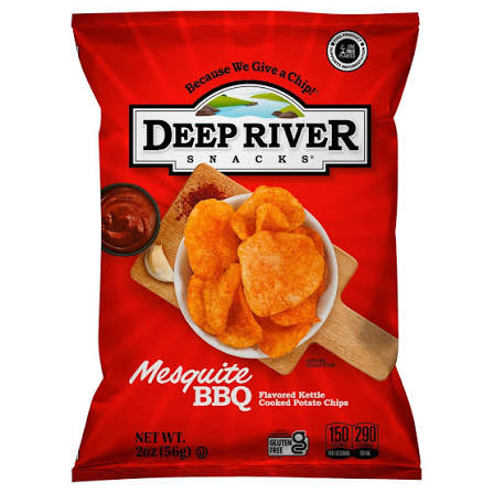 Deep River Potato Chips: Mesquite BBQ